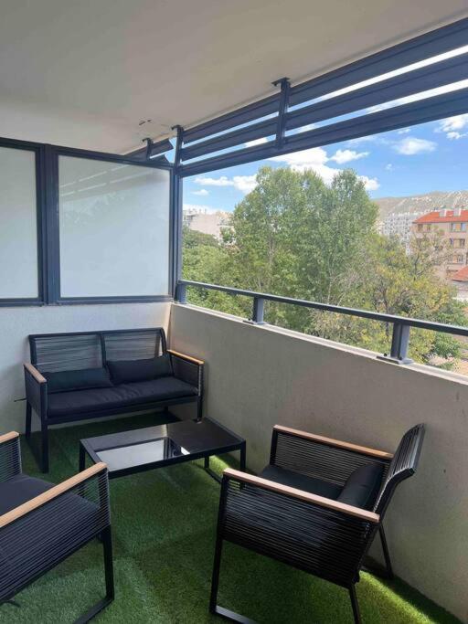 10 Min Du Centre-Ville Terrasse Avec Vue + Parking Marsilia Exterior foto